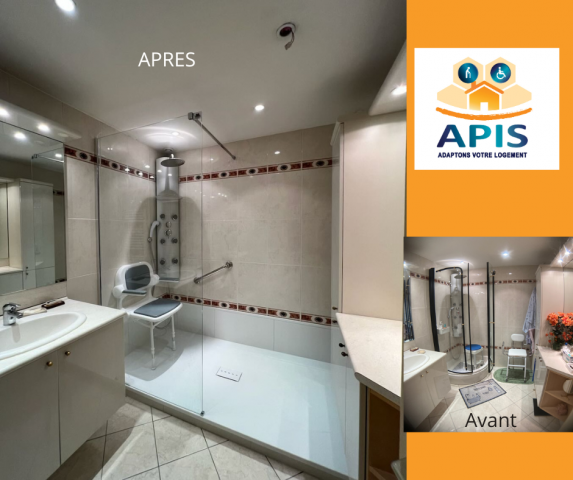 APIS PMR transforme une douche en espace sécurisé à Nantes