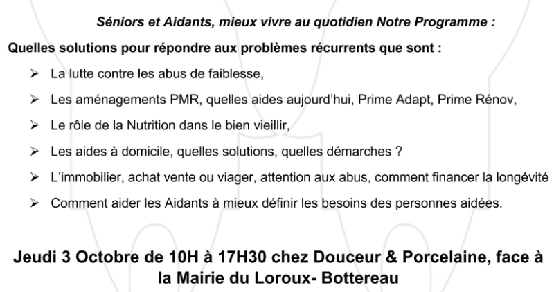 Journée porte ouverte Aidants-Aidés : Mieux vieillir chez soi